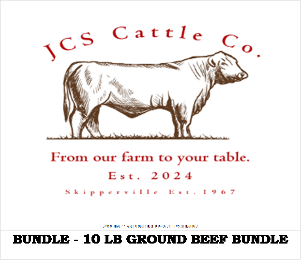 Bundle - 10 lb Ground Beef