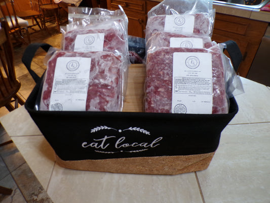 BUNDLE - 20 LB GROUND BEEF