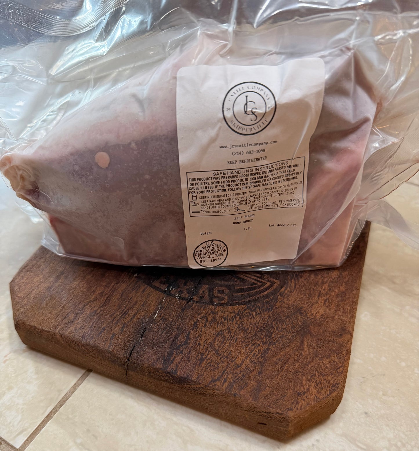 IND CUT - Rump Roast